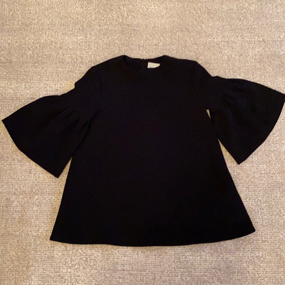 Flowy, bell sleeve blouse by EDIT